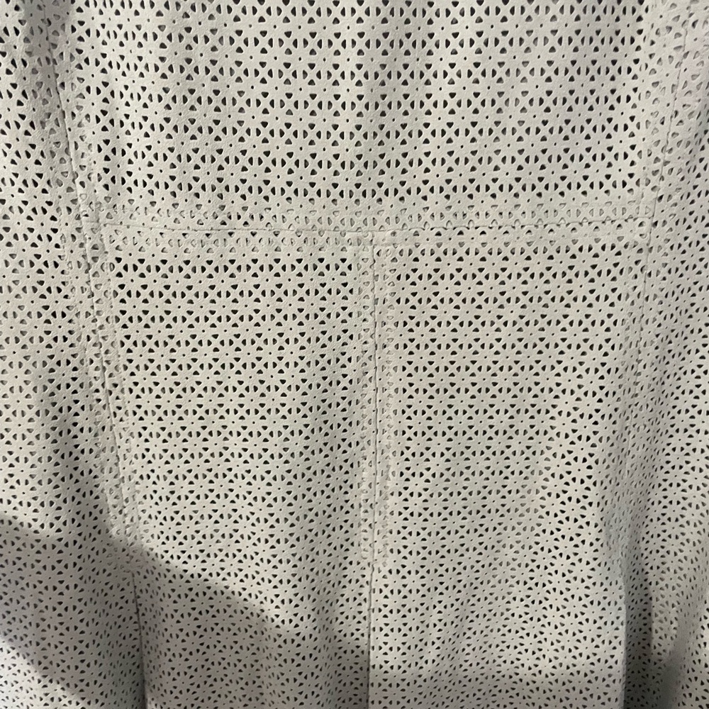Blue Perforates Dress G - Picture 5 of 11